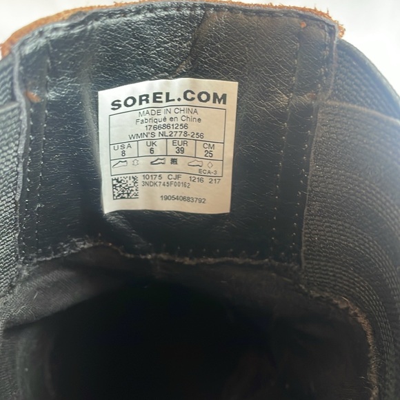 Sorel Brown Leather Ankle Boots - Picture 5 of 5